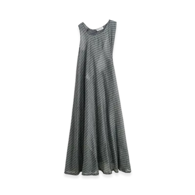 OUR LEGACY Women's Gennaker Dress "Picnic Check Cotton Silk"