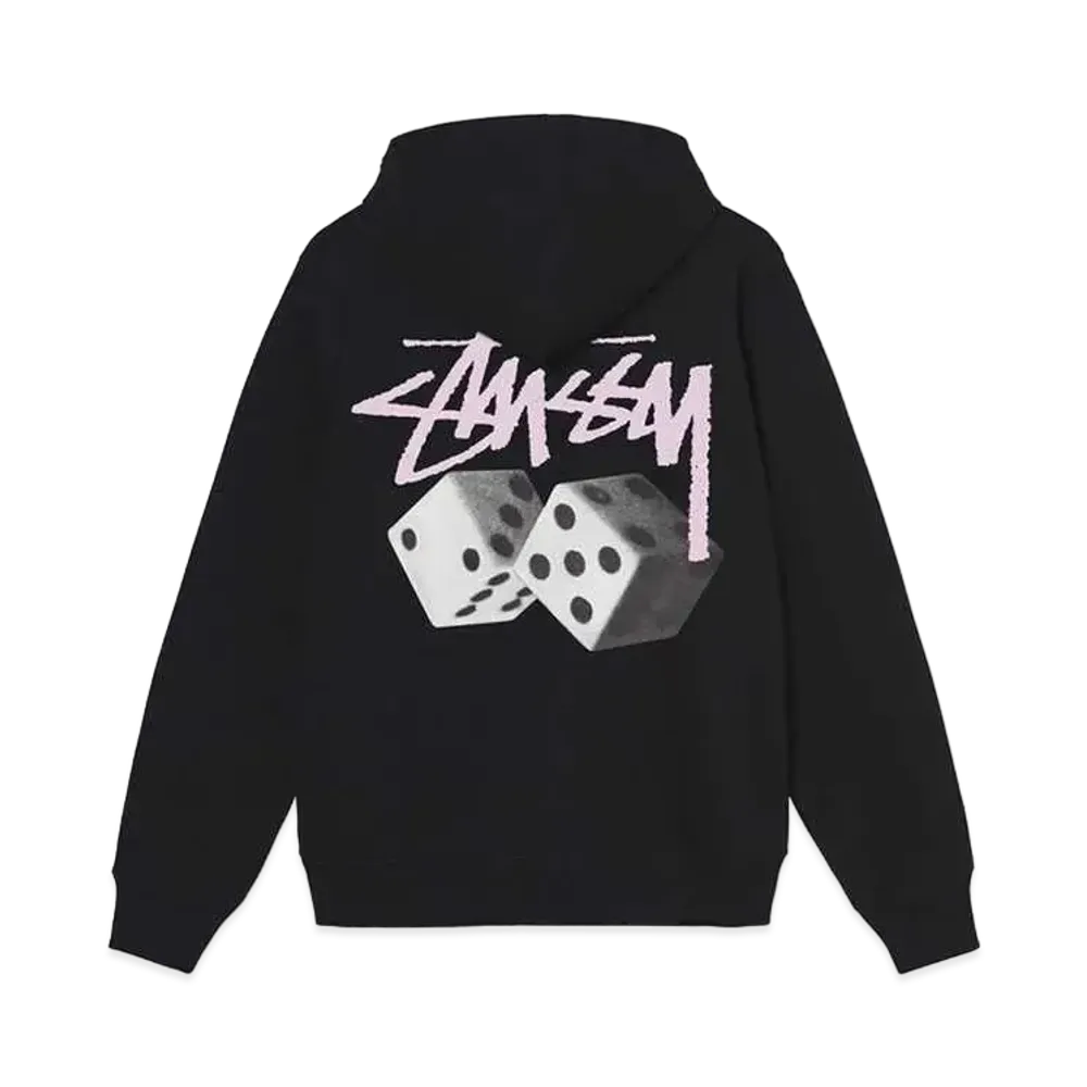 Stussy ROLL THE DICE HOODIE "Black"