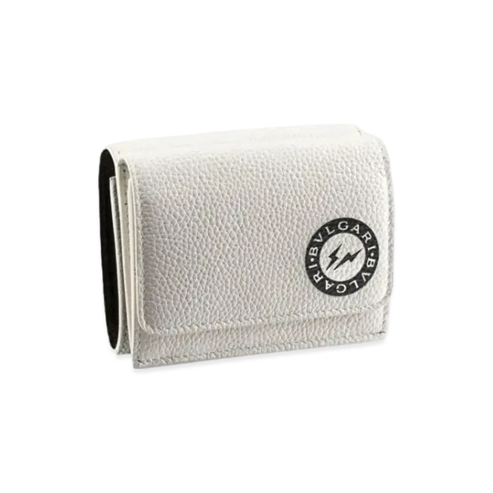 FRAGMENT x BVLGARI Trifold Wallet "White"