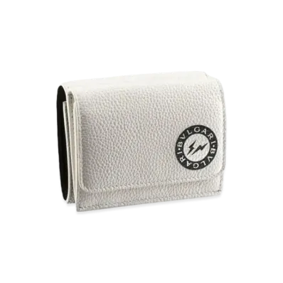 FRAGMENT x BVLGARI Trifold Wallet "White"