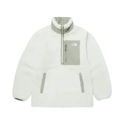 The North Face Play Green RVS Fleece Anorak "Ivory"