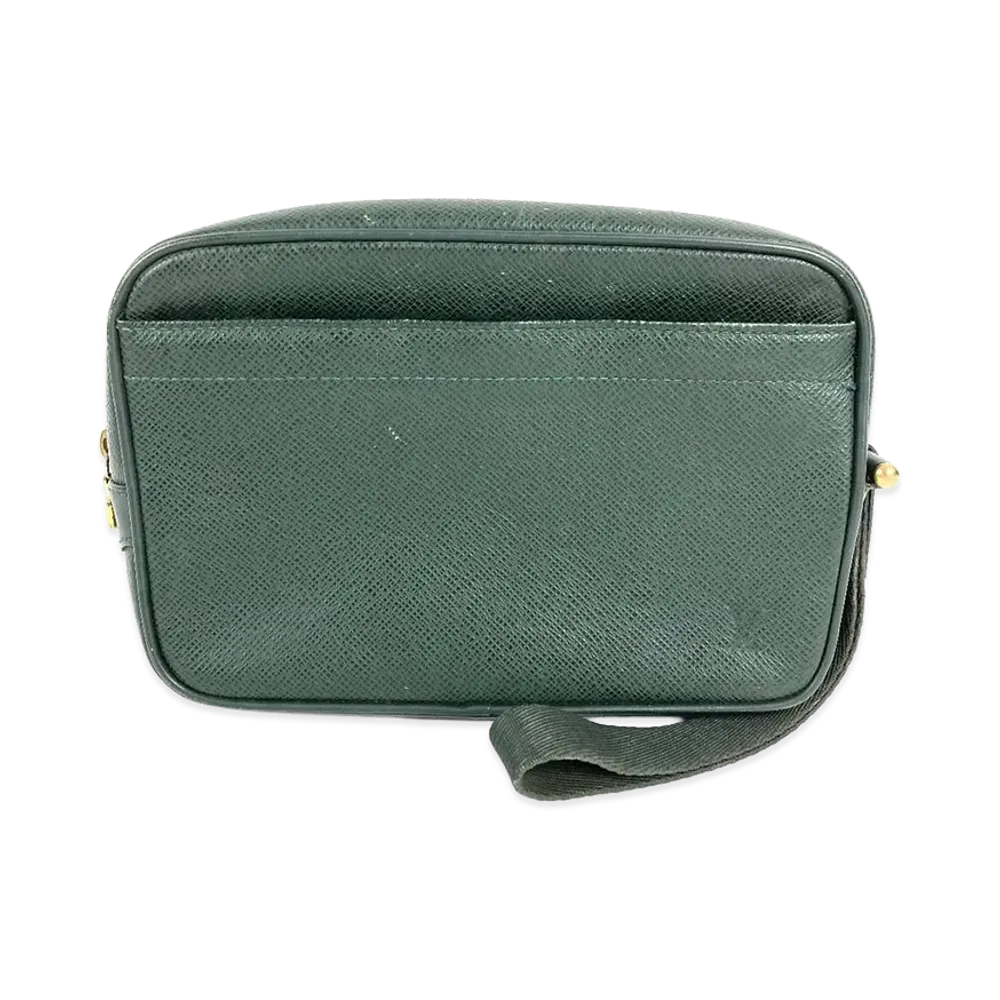 Louis Vuitton Kalga Taiga Leather Epicea "Green"