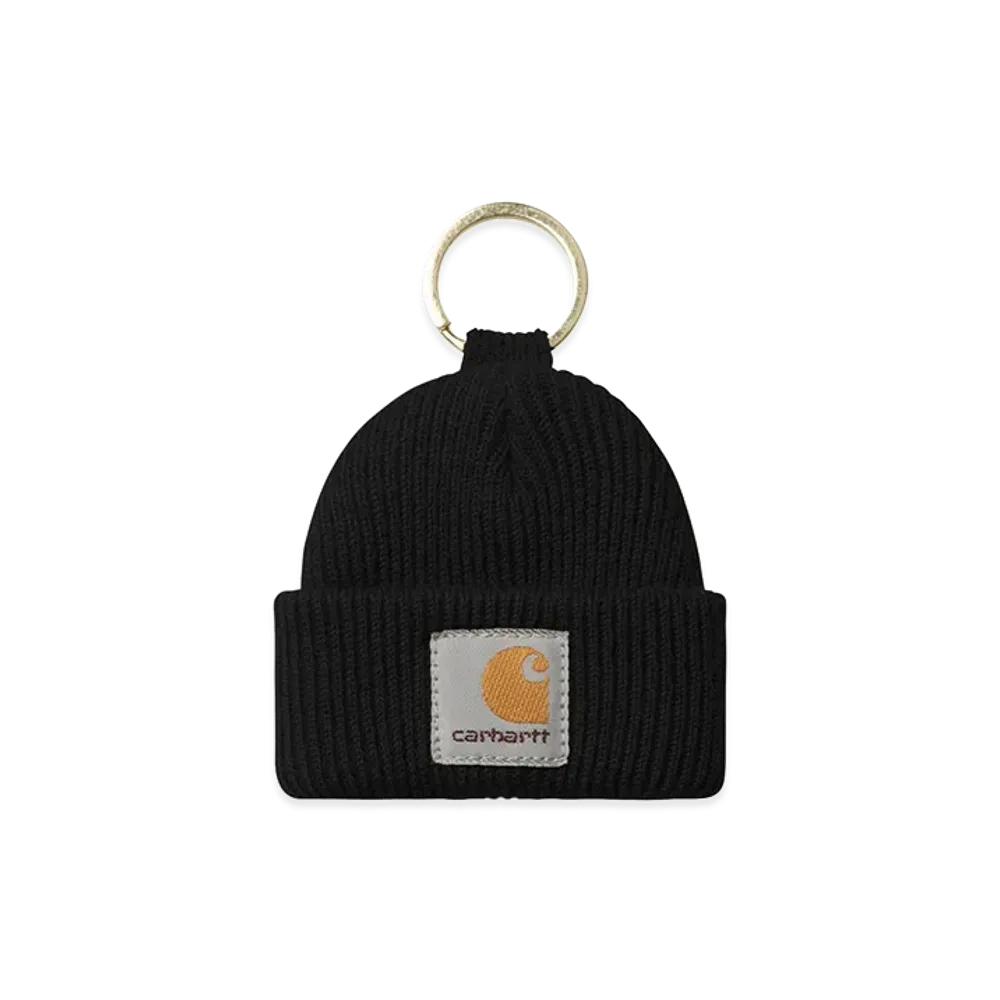 Carhartt WIP Mini Watch Hat Keychain "Black"