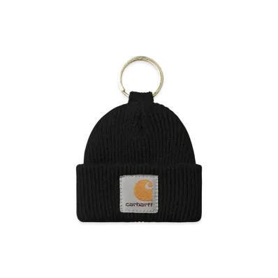 Carhartt WIP Mini Watch Hat Keychain "Black"