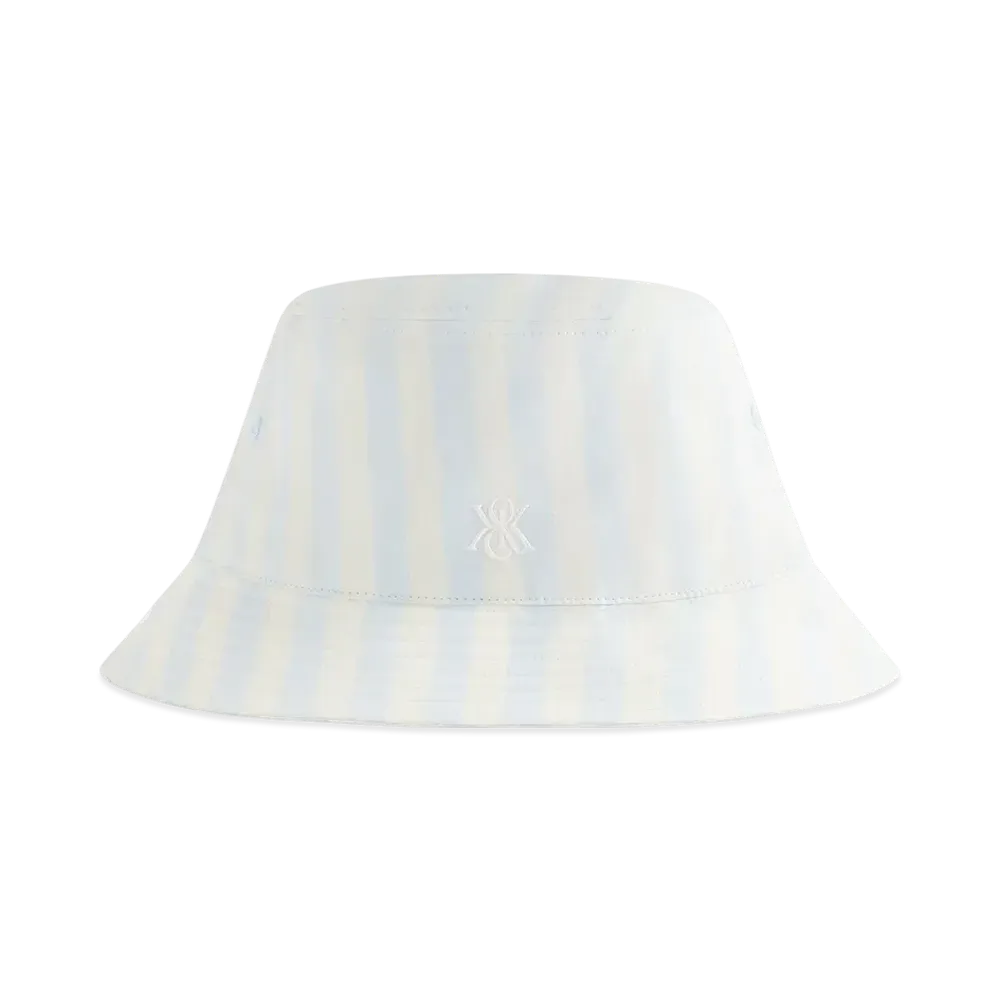 Kith Sandwashed Cupro Linen Dawson Bucket Hat "Light Indigo"