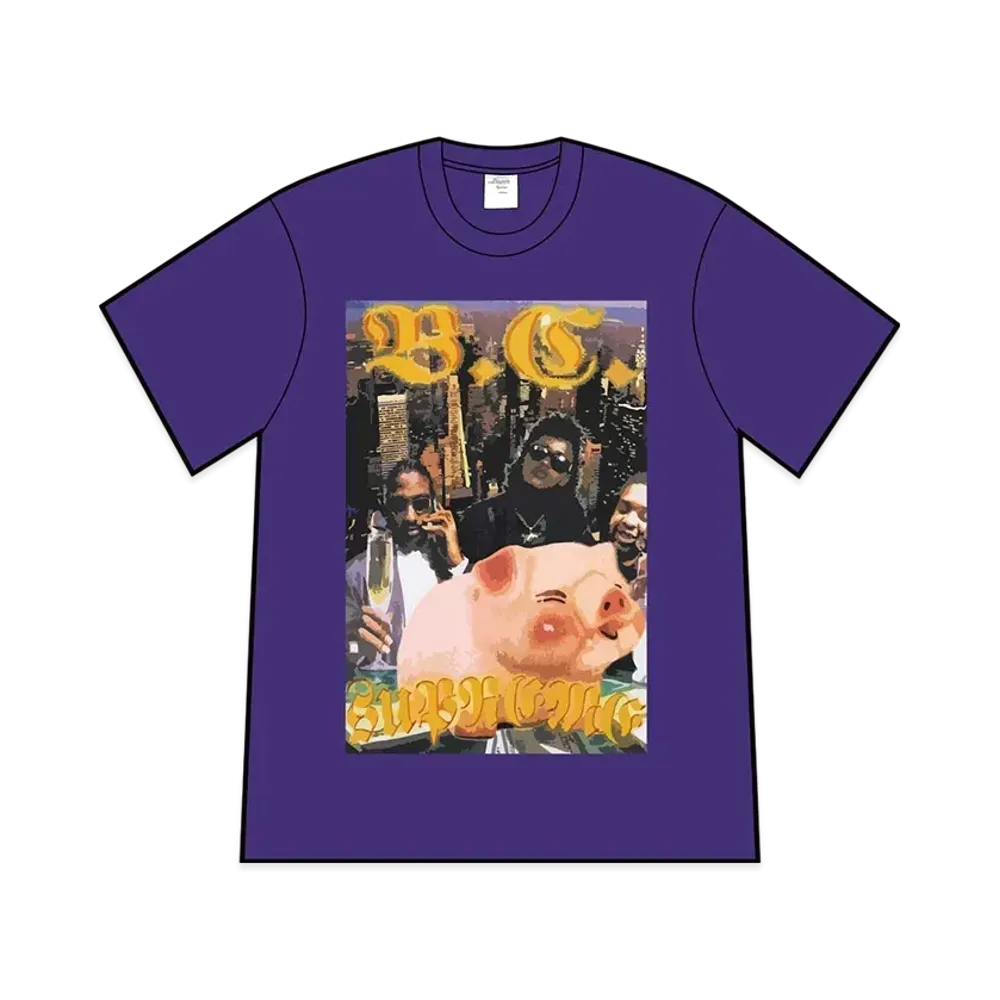 Supreme Bernadette Corporation Money Tee "Purple"