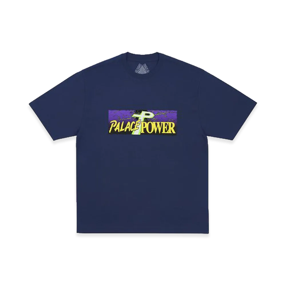 PALACE Power T-Shirt "Navy"