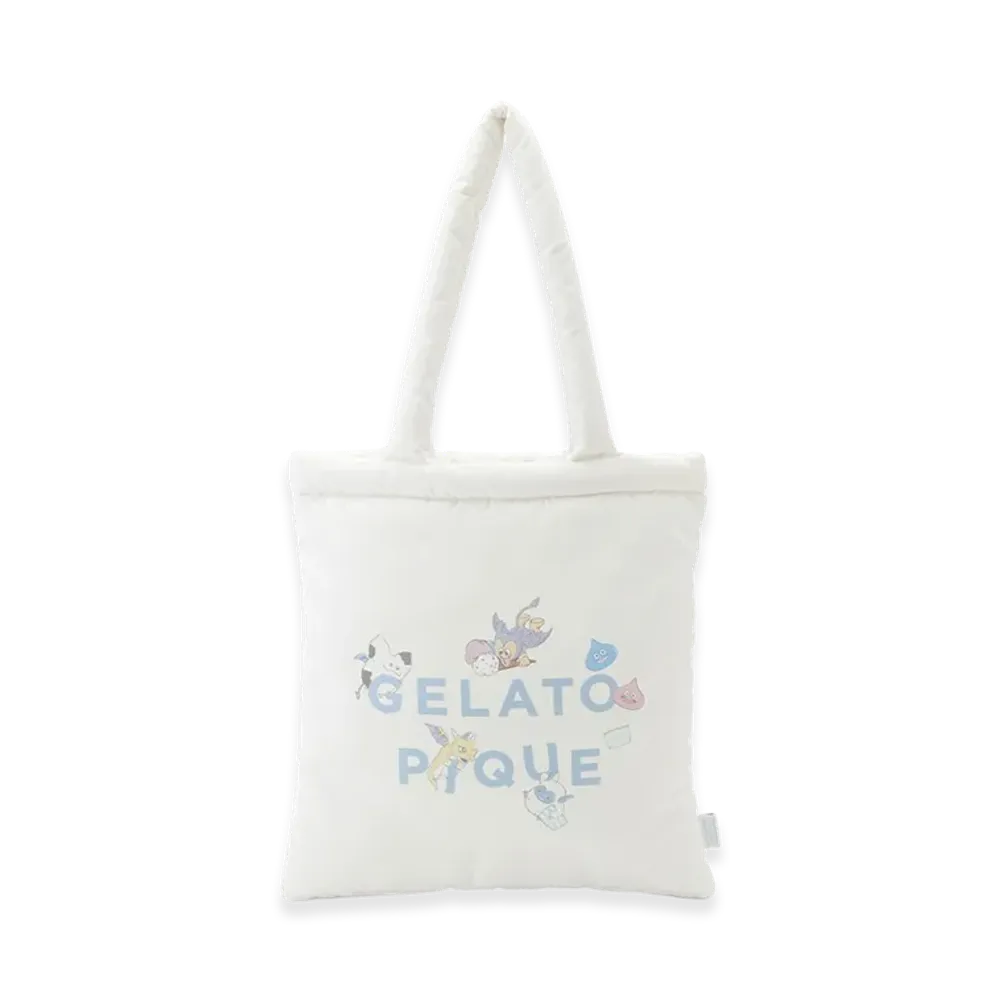 GELATO PIQUE x DRAGON QUEST Tote Bag "Off White"