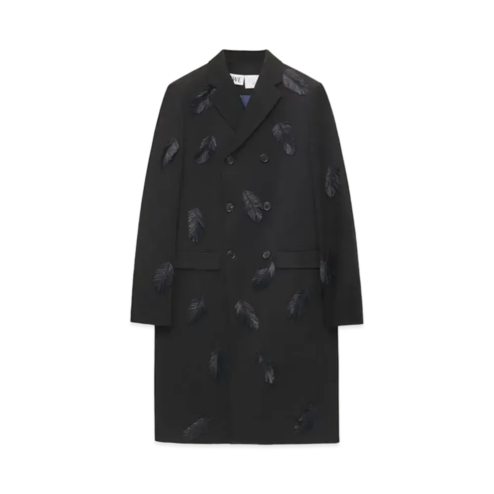 LOEWE x Howl's Moving Castle Howl Long Coat In Wool "Black"