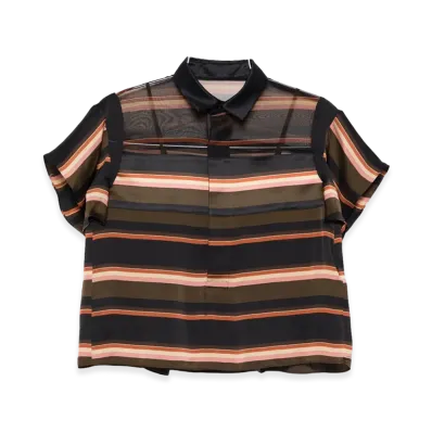 sacai Women's Polos Kaki "Khaki/Pink"