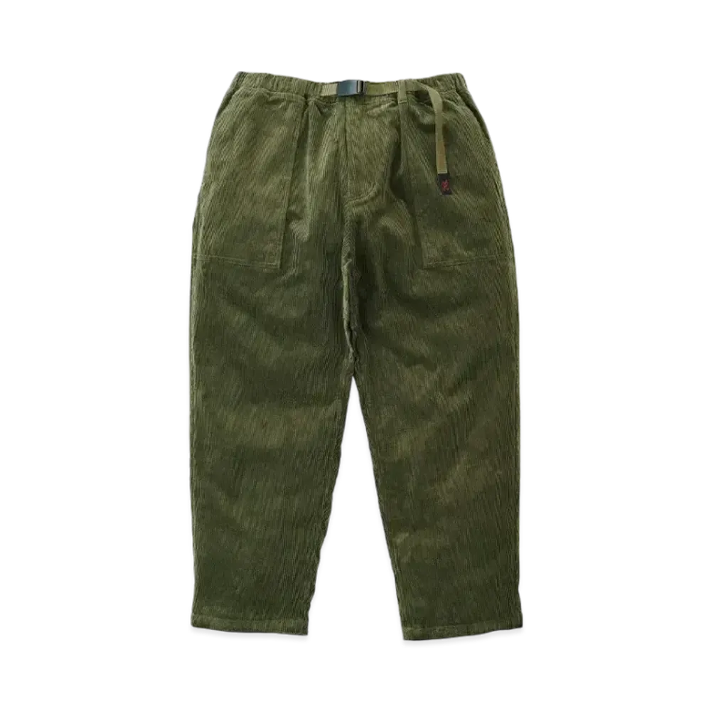 GRAMICCI Corduroy Loose Tapered Pants "Olive"