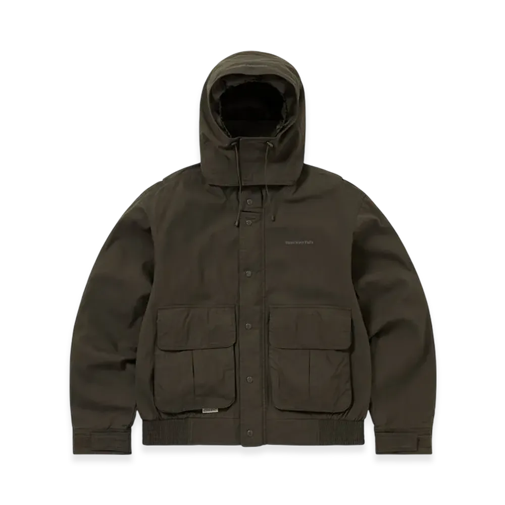 thisisneverthat Waxed Field Jacket "Olive"