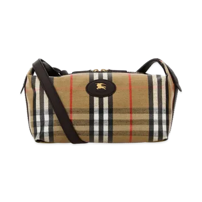 Burberry Printed Canvas Highlands Shoulder Bag "Printed"
