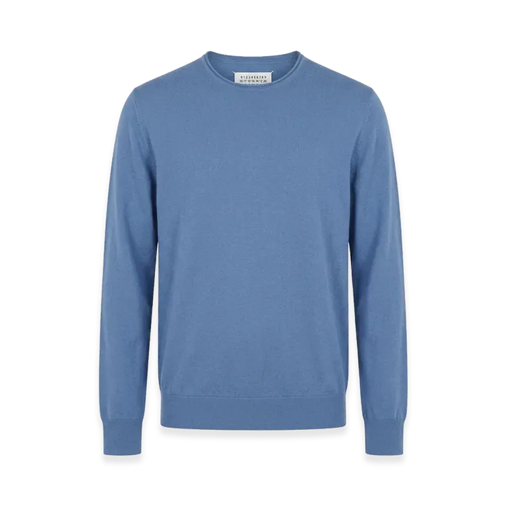 Maison Margiela Cashmere Knit Sweater "Blue"