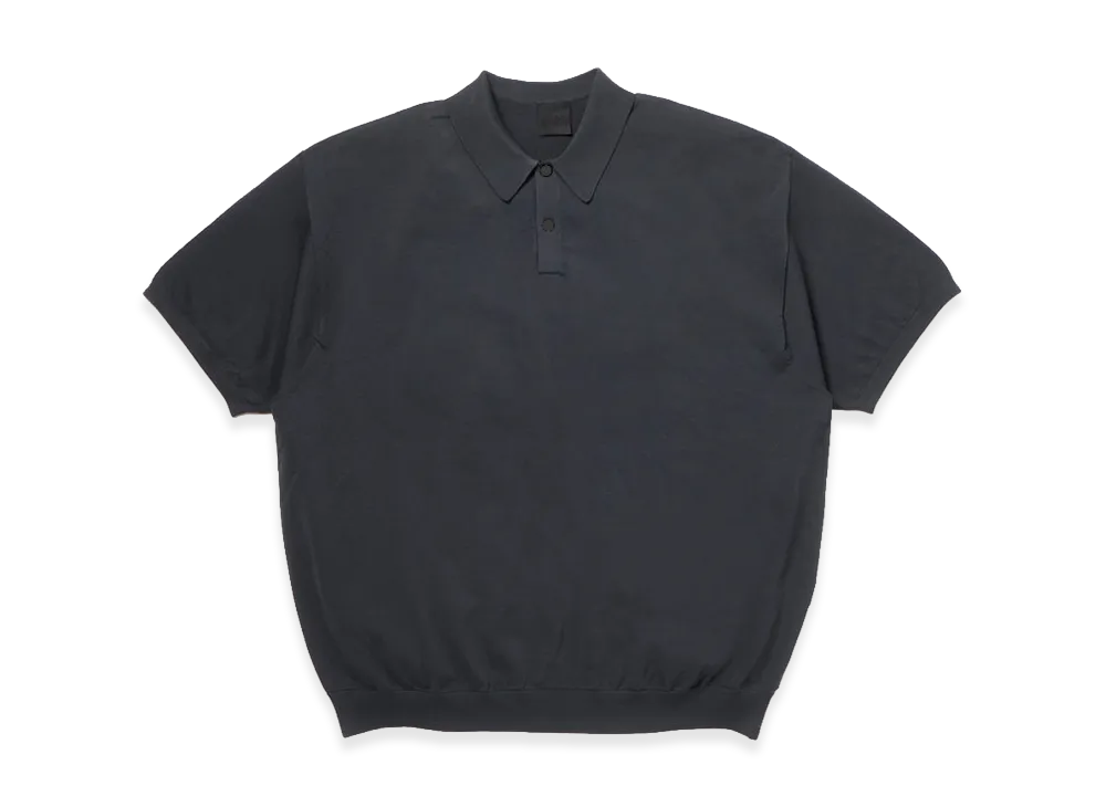 DAIWA PIER39 Tech Knit Polo S/S "Ink Black"