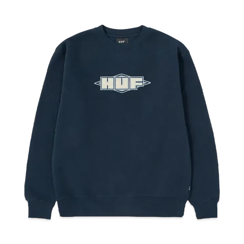 HUF Fall 24 Quality Crewneck "Night Shade"