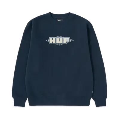 HUF Fall 24 Quality Crewneck "Night Shade"