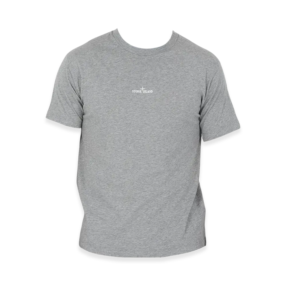 Stone Island 2NS94 Tricromia Three T-Shirt - 22SS "Melange Grey"