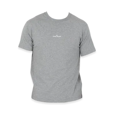 Stone Island 2NS94 Tricromia Three T-Shirt - 22SS "Melange Grey"