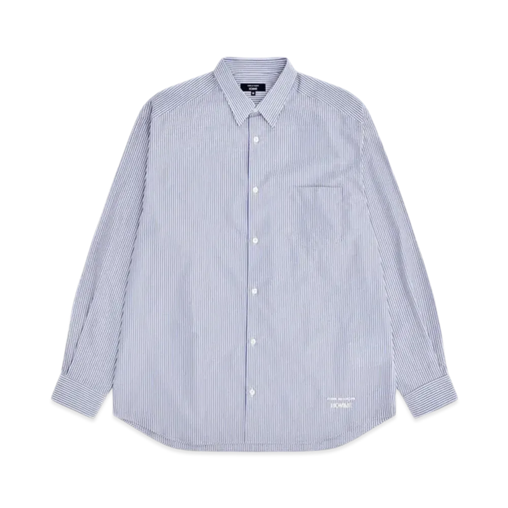 COMME des GARCONS HOMME Cotton Stripes Shirts "White/Sax/Navy"