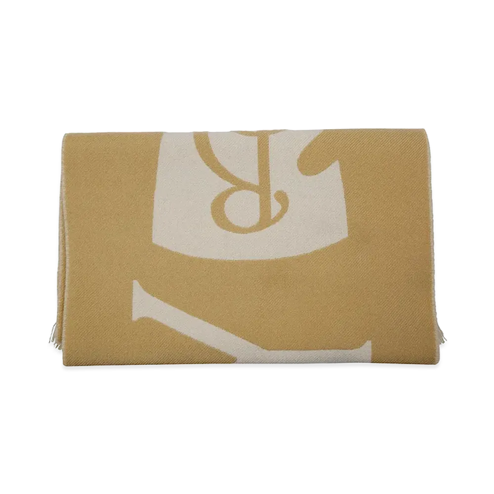 Burberry Wool Scarf "Beige"