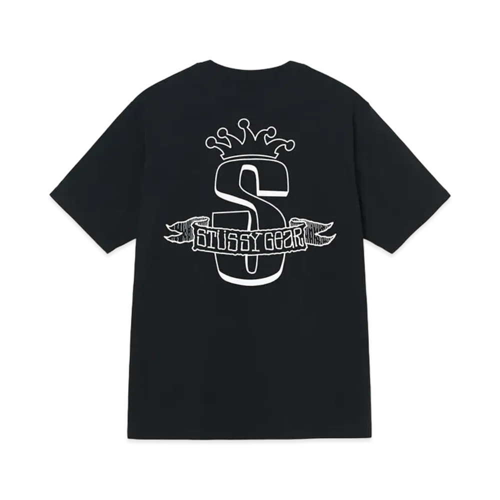 Stussy GEAR BANNER TEE "Black"