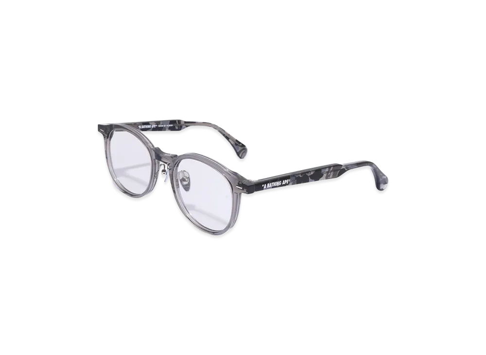 A BATHING APE Optical Frame #13 "Gray/Silver"