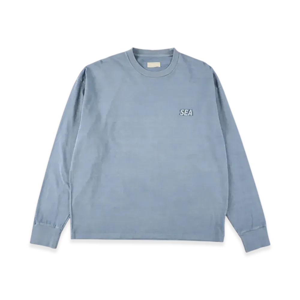 WIND AND SEA Cozy L/S Tee "Blue/Gray"