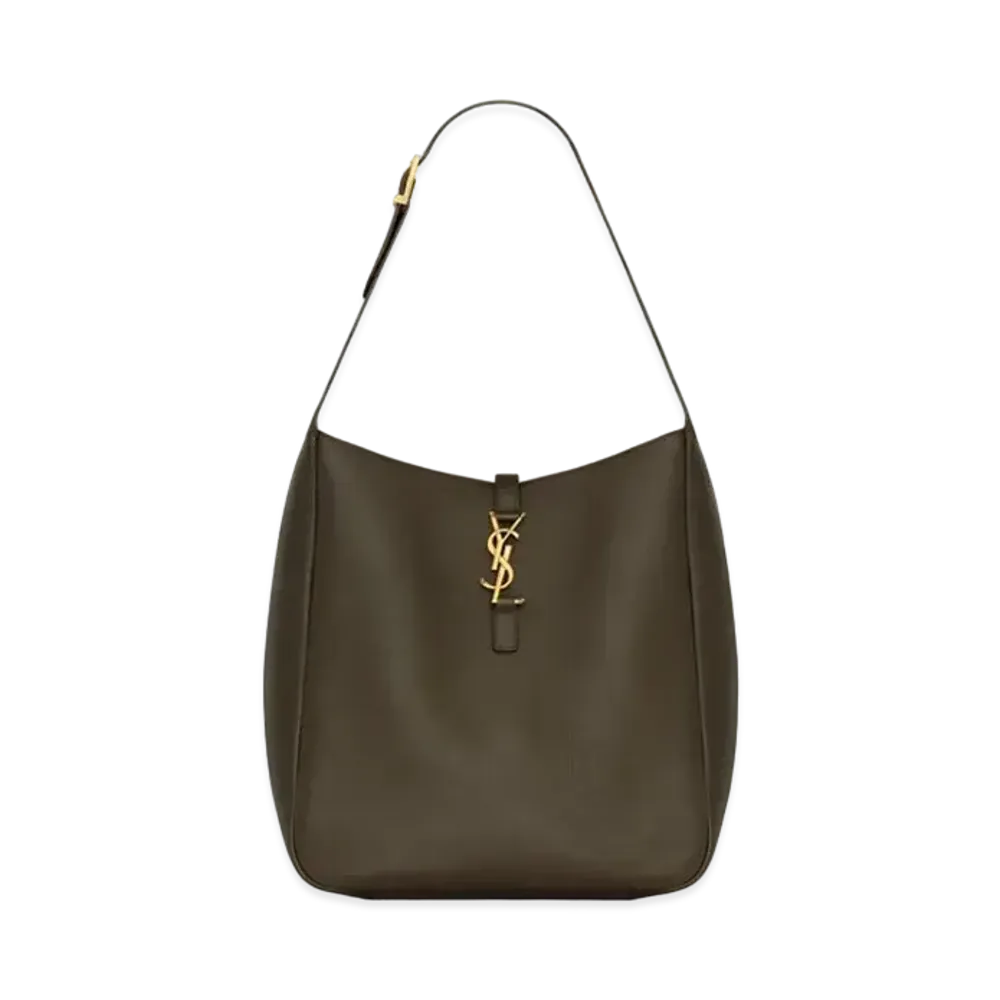 Saint Laurent LE 5 A 7 Supple Large in Smooth Leather "Light Musk"