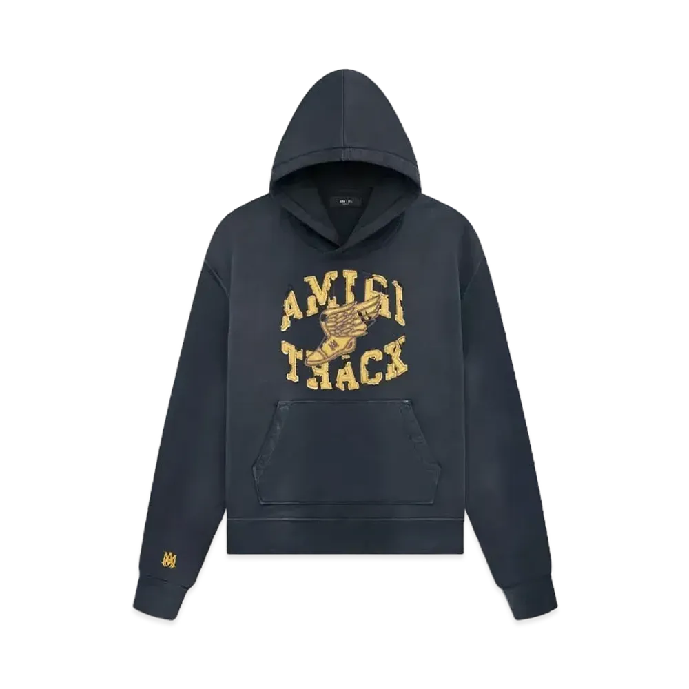 AMIRI Track Hoodie "Faded Black"
