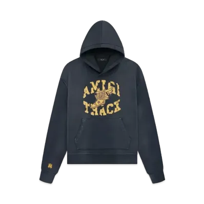 AMIRI Track Hoodie "Faded Black"