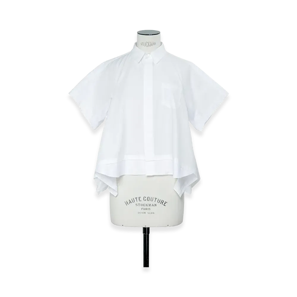 sacai Poplin Shirt "Off White"