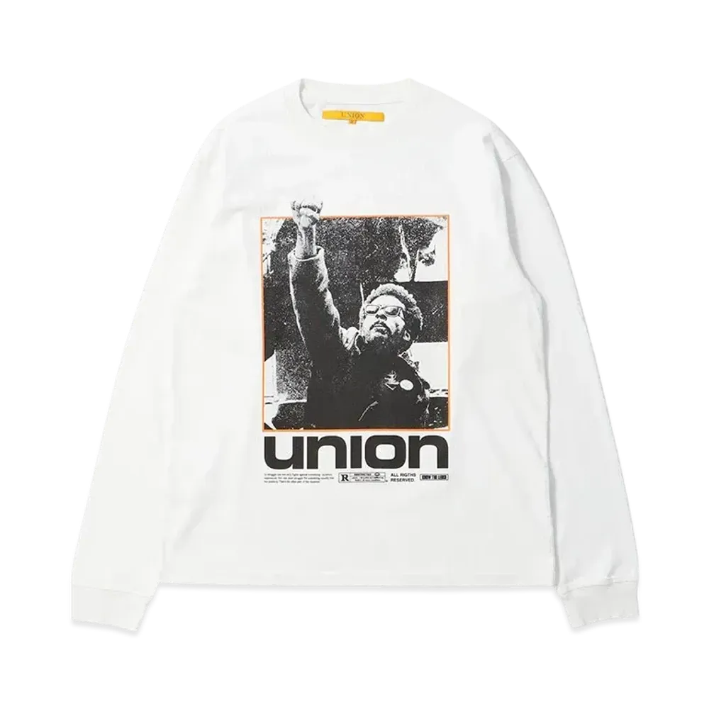 UNION Cinema Ls Tee "White"