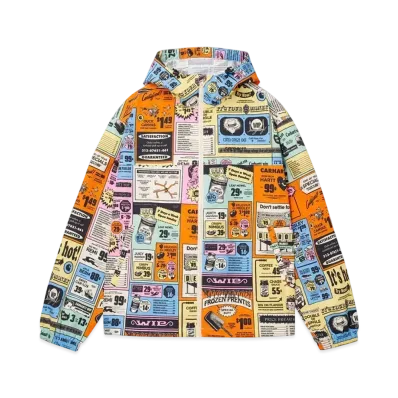 Carhartt WIP Swizzle Windbreaker "Catalogue Print Hue"