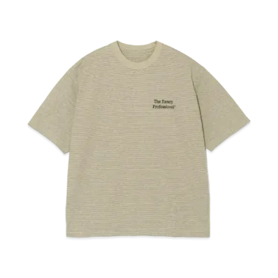ENNOY 23SS S/S Border T-Shirt "Beige"