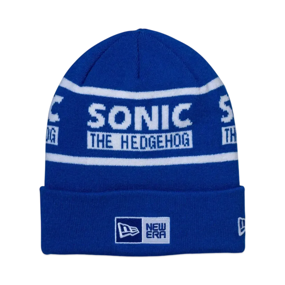NEW ERA x SONIC THE HEDGEHOG Basic Cuff Knit "Blue"