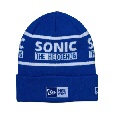 NEW ERA x SONIC THE HEDGEHOG Basic Cuff Knit "Blue"