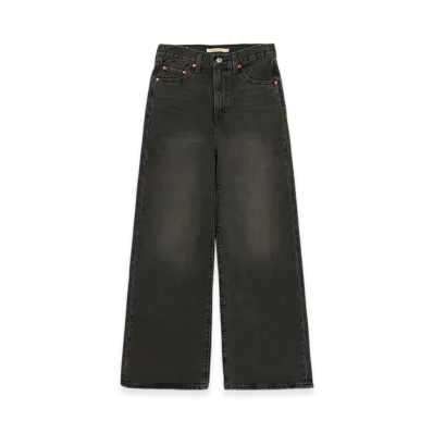 Levi's Ribcage Wide Leg Jeans "Black"