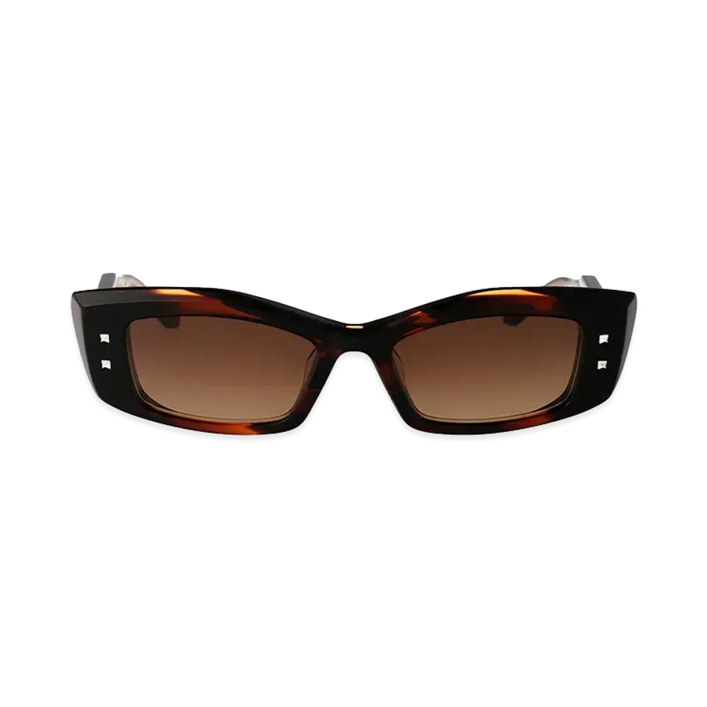 Valentino V - Quattro Sunglasses "Brown"
