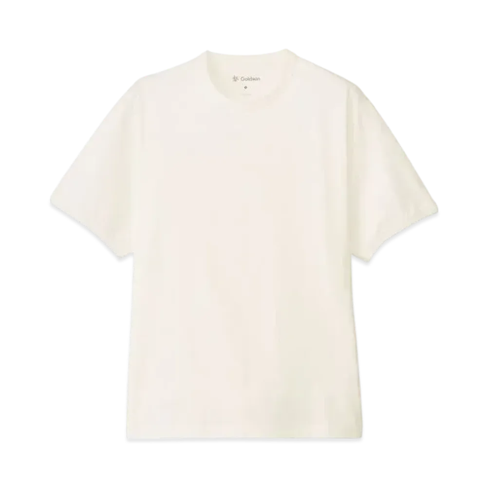 Goldwin Re-Optimum Plating Jersey Basic T-Shirt (C3 Fit/Unisex) "White"