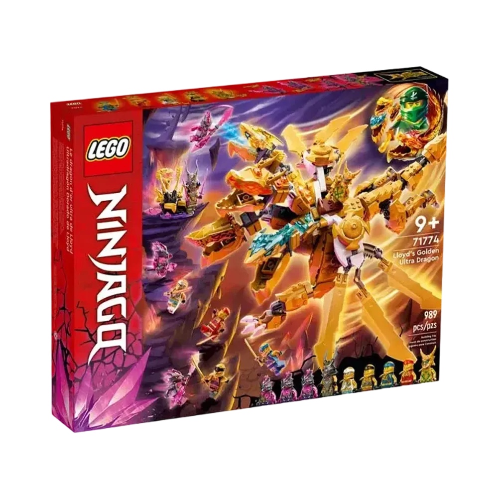 LEGO NINJAGO "Lloyd's Golden Ultra Dragon" [71774]