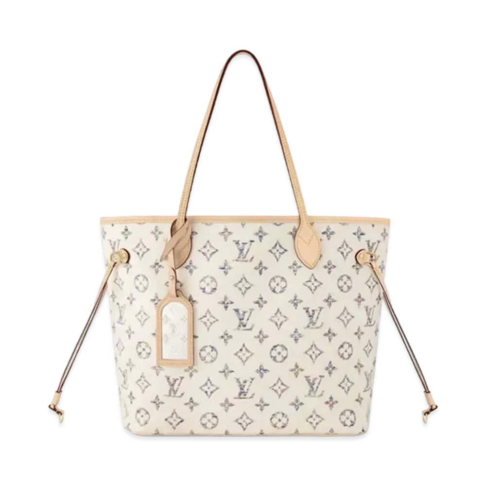 Louis Vuitton Neverfull MM Monogram "Multicolore/Blanc"