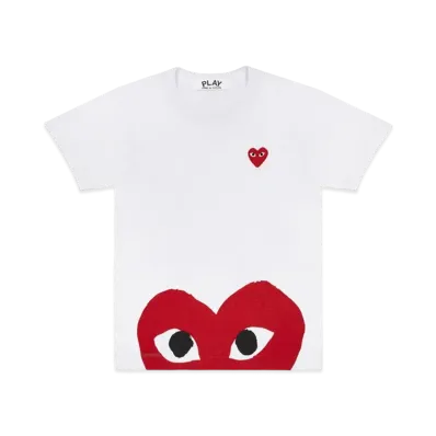 PLAY COMME des GARCONS T-Shirt "White"