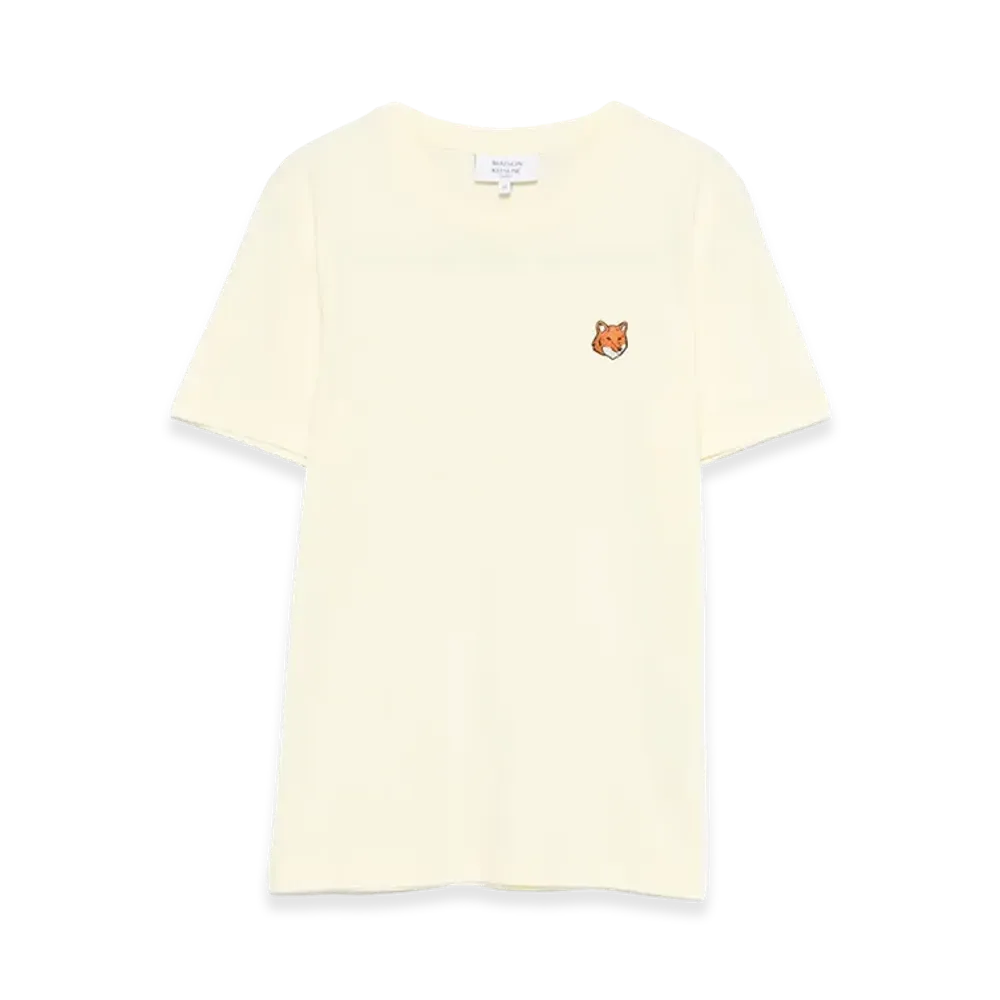 Maison Kitsune Women's T-Shirts "Yellow"
