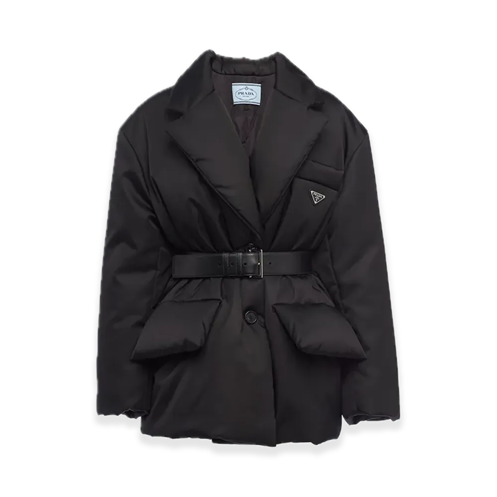 PRADA Re-Nylon Down Jacket "Black"