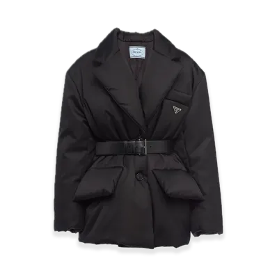 PRADA Re-Nylon Down Jacket "Black"