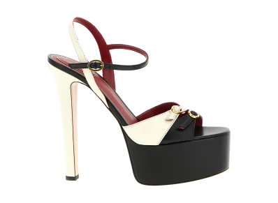 Valentino Garavani Women's crasher Sandals "White/Black"