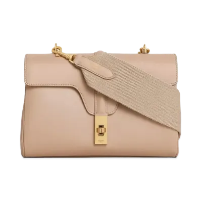 CELINE Teen Soft 16 In Smooth Calfskin "Safari"