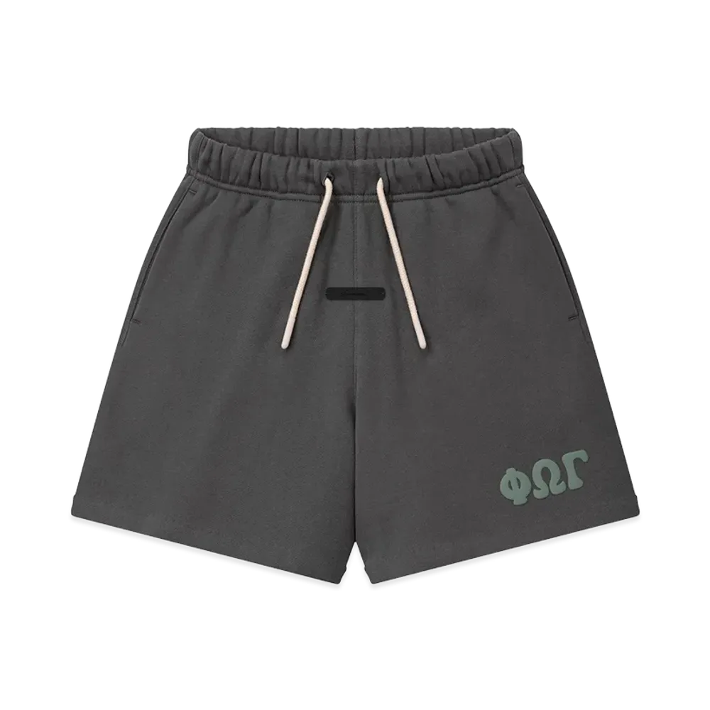 FEAR OF GOD ESSENTIALS Kids Classic Sweatshort "Iron Grey"