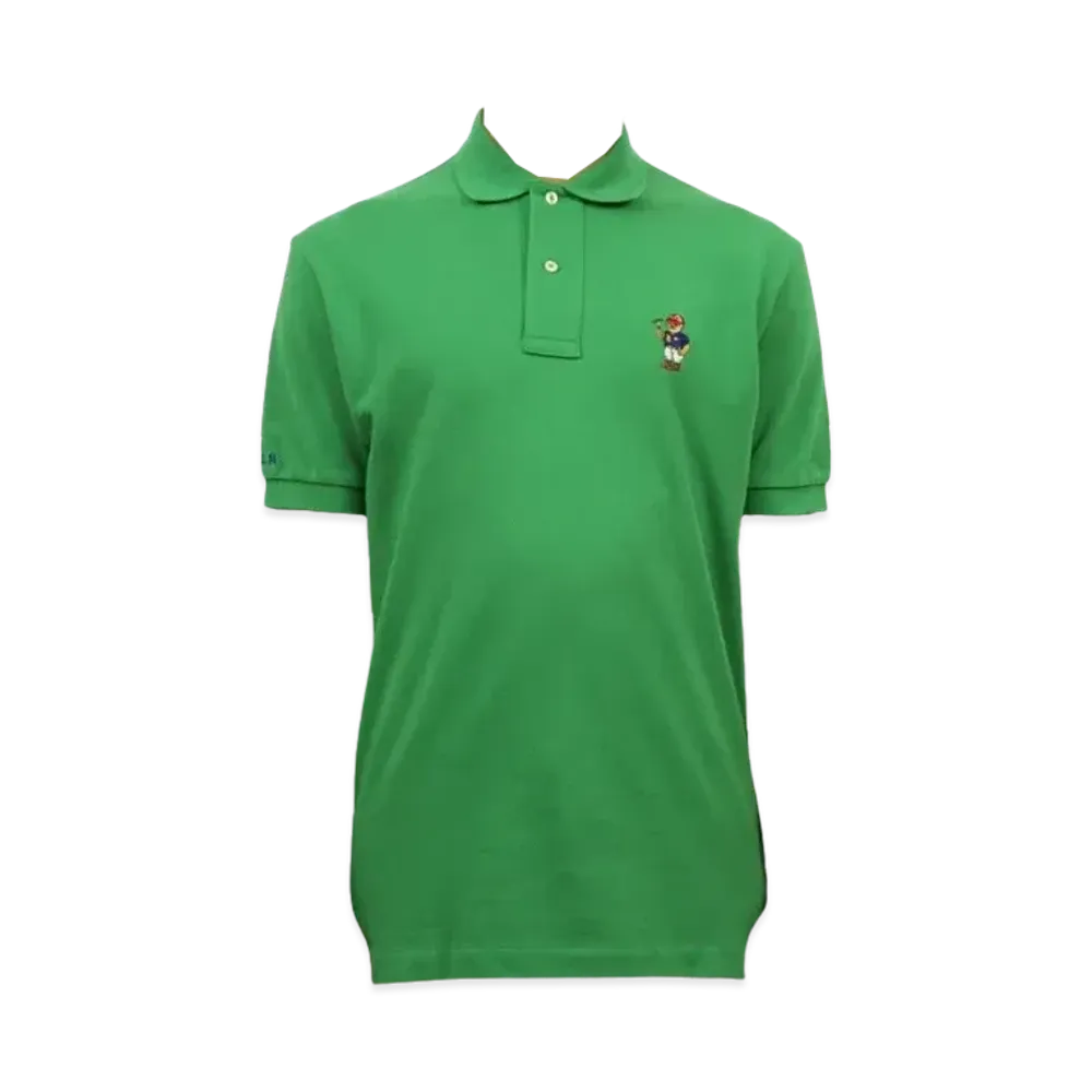 Polo Ralph Lauren Classic-Fit Short-Sleeve Bear Polo "Green"